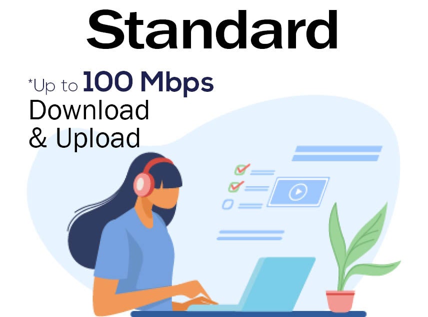 100Mbps Download Speeds