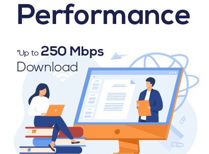250Mbps Download Speeds