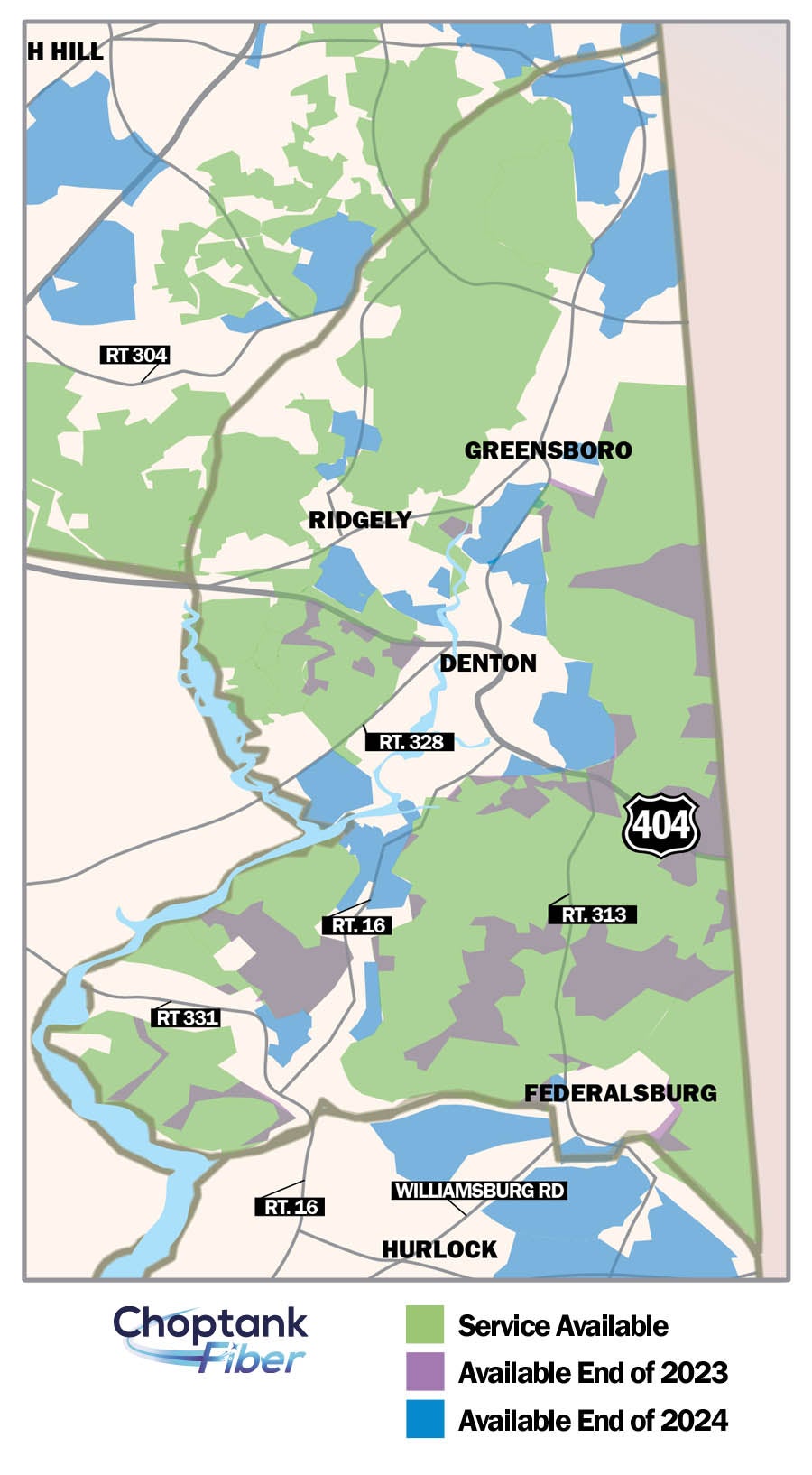 Caroline County Build Out