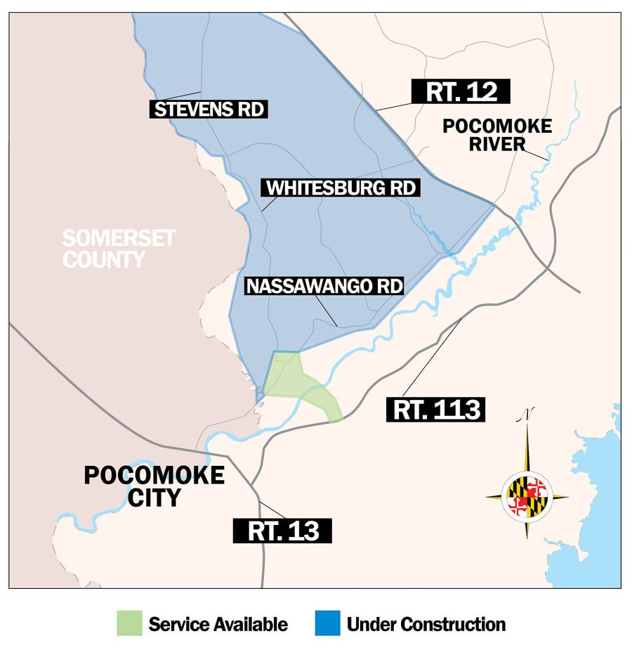 Worcester County Broadband Map